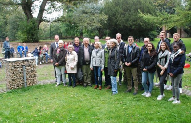 Grünes Klassenzimmer im Burgpark eingeweiht