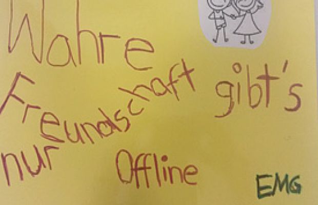 "Wahre Freundschaft gibt's nur offline"