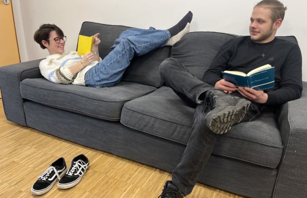 Am besten liest´s sich, wo‘s gemütlich ist!