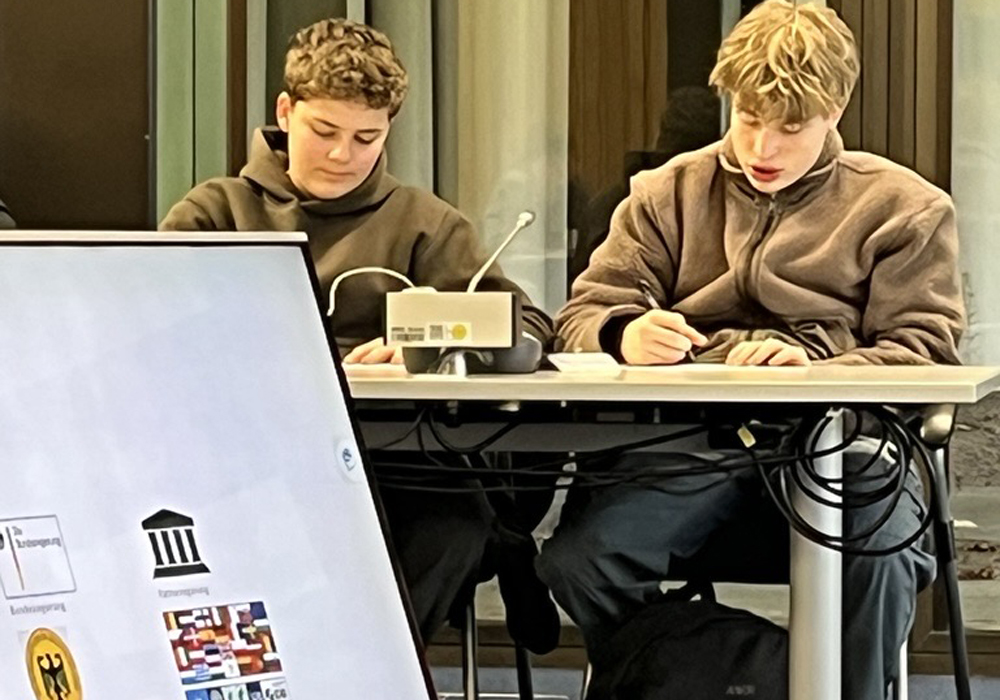 Zehntklässler besuchen Bundesministerium