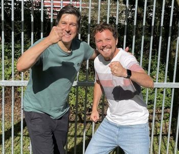 Kick-Off auf dem neuen Bolzplatz