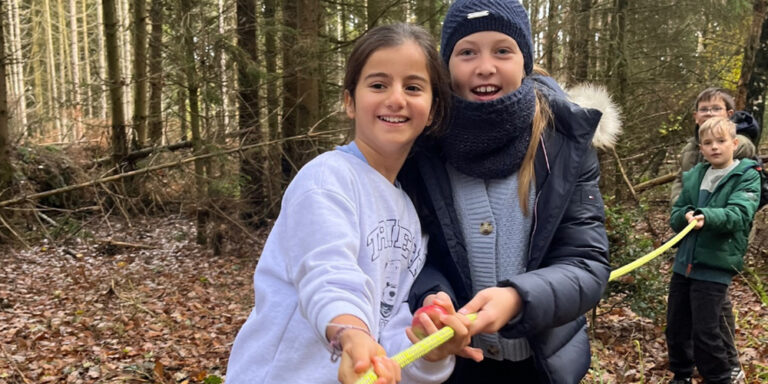 Teamgeist für die Klasse 5b