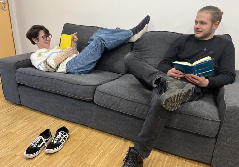 Am besten liest´s sich, wo‘s gemütlich ist!