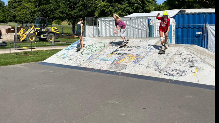Wenn die Bonnstraße zum Skatepark wird …